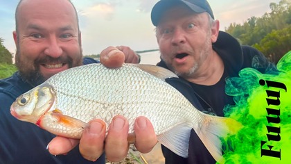  Fuuuj! Stęchłe bąki Jurka, LIS  i WIELKI KRĄP podczas nocnego łowienia nad Wisłą!