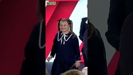 Córka Nawrockiego skradła show