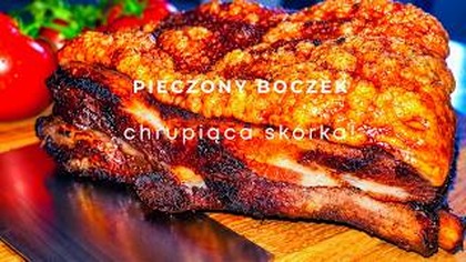 Ta skorka chrupie jak szalona! Pieczony boczek, soczysty w środku, CHRUPIĄCY na zewnątrz!