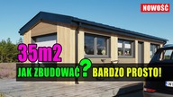  Dom bez pozwolenia | Dom 35m2 murowany |  Instrukcja budowy oraz film instruktażowy