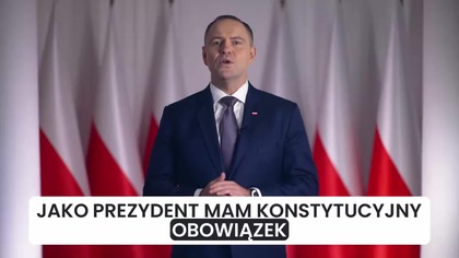 ORĘDZIE NAWROCKIEGO! KOLEJNE USTAWY TUSKA ZAWETOWANE!