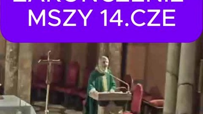 KS.  PRUSAK - GNIEW, ZAKOŃCZENIE 14. 06 #homilia #msza #prusak