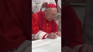 Ceremonia zamknięcia trumny #PapieżFranciszek