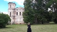 Alwida Antonina Bajor.  Pałac Łęskich w Białej Wace pod Wilnem, Litwa
