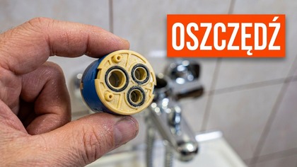 Jak naprawić kapiący kran? Mieszacz ceramiczny  wymiana i wymiary DIY