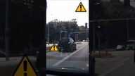 Pośpiech kierowcy Toyoty, wlatuje na czerwonym #shorts #rikordwidjo