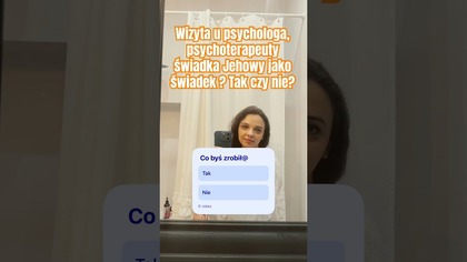 Ja bym nie skorzystała i jutro powiem wam dlaczego #psychoterapia #psychologia