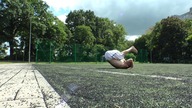 tricking: kip-up / sprężynka