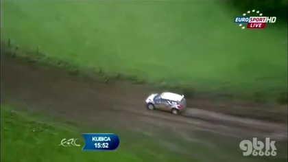 Rajd Kubicy: Kubica urwał koło  ZOBACZ, jak jechał   
