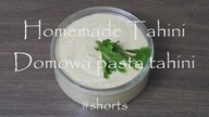 Jak zrobić tahini Pasta tahini #Shorts SauteSzkołaGotowania