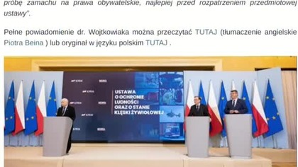 17. 11. 2022r Polski rząd a usiłowanie legalizacji ludob&oacute;jstwa