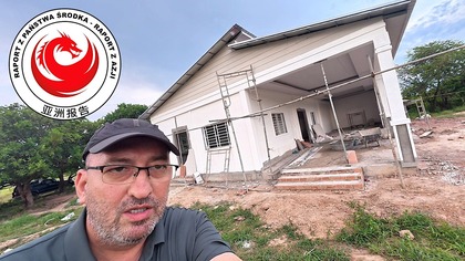 Budowa domu w Kambodży się mocno opóźni