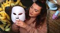 MASKA LED | DOMOWE FRYTY | WIECZORNA PIELĘGNACJA| WEEKEND VLOG