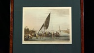 Luigi MAYER, Thomas MILTON, Robert BOWYER Ferry boat near Nedssili [grafika, ok.  1804]