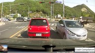 Wypadek motocyklisty