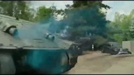 Epic Battle Tank of World War II Slow Motion