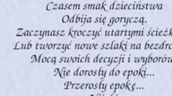 Kącik poezji / Poetry corner