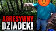 DZIADEK ATAKUJE MOTOCYKLISTE W LESIE