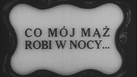 Co mój mąż robi w nocy...  (1934)