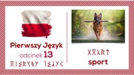 sport i aport, gimnastyka, treńng - Pierwszy Język - Odcinek 13