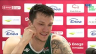 Enea Zastal BC Zielona Góra po drugim meczu playoff ze Śląskiem Wrocław - 18. 04. 2022r.