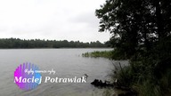 Jezioro Lusowskie brodzenie za okoniem