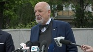 Przed posiedzeniem okrągłego stołu ws.  wyborów - Krzysztof Bosak, Janusz Korwin-Mikke