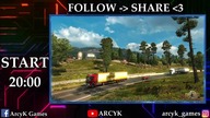  [TWITCH LIVE 02. 04. 2021] Pogaduchy z widzami przy ETS2! Zapraszam w MEGA DŁUGĄ TRASĘ! 