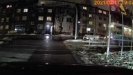 Wtargnięcie pomiędzy dwa tramwaje