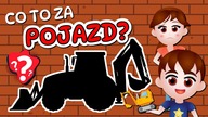 Co to za POJAZD? - Kazio i Maszyny Budowlane - Film edukacyjny dla dzieci