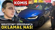 Kupujemy UŻYWANĄ TESLE Z KOMISUHandlarz chciał nas oszukać MODEL X PLAID