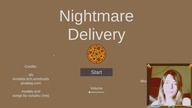 Zagrajmy w Nightmare Delivery - Koszmarny dostawca Pizzy (gierki horror)