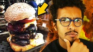 Próbujemy zjeść KILOGRAMOWEGO BURGERA
