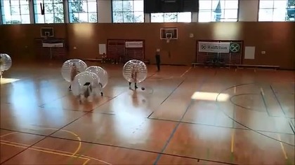 Piłka nożna w bańkach