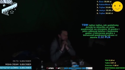 Bystrzak TV - Nocne spanie z Tajfunem