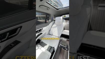 Elektryczny MAYBACH przejedzie 450 km na jednym ładowaniu! #mercedes #maybach #danielgrzyb