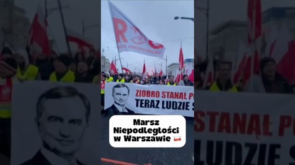 Marsz Niepodległości w Warszawie  #Ziobro #MarszNiepodległości