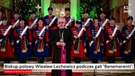 Biskup polowy Wiesław Lechowicz podczas gali Benemerenti: dziękuję za skuteczną służbę [KSTV Info]