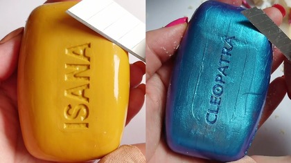 Soap Carving ASMR Relaxing Sounds no talking Satisfying ASMR Video #soapcarving #soapcuttingvideo