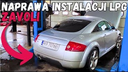 Szarpanie na gazie | Nierówna praca silnika | Naprawa instalacji gazowej LPG Zavoli #lpg #audi #tt
