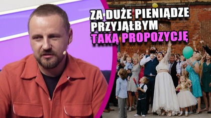 Paweł Domagała może zagrać na twoim weselu.  Jest jedno ale...