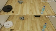 DREAME BOT L10 PRO vs ROBOROCK S5 - TEST omijania przedmiotów podczas odkurzania