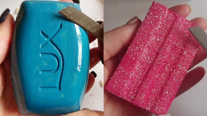 Soap Carving ASMR Relaxing Sounds no talking Satisfying ASMR Video #soapcarving #soapcuttingvideo