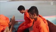 ISIS rozwala rakietą łódkę z zakładnikami