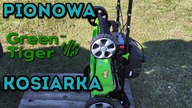 Na Działce! Vlog odc. 64 Kosiarka Pionowa Green Tiger.  Test Obsługa #MajsterAmator