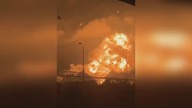 LiveLeak - Huge explosion at oil refinery in Philadelphia