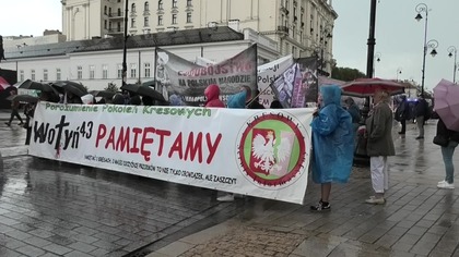 11. 07. 2026 XV Marsz Wołyński w 83.  rocznicę RZEZI WOŁYŃSKIEJ -Warszawa org.  Andrzej Łukawski
