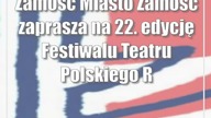 Zamość: Miasto Zamość zaprasza na 22.  edycję Festiwalu Dwa Teatry 2023