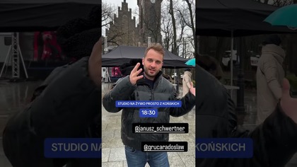 STUDIO NA ŻYWO PROSTO Z KOŃSKICH  NAWROCKI VS TRZASKOWSKI 