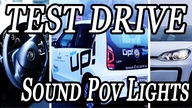 VW UP! & UP! Cross - Test DRIVE, POV, SOUND & LIGHTS